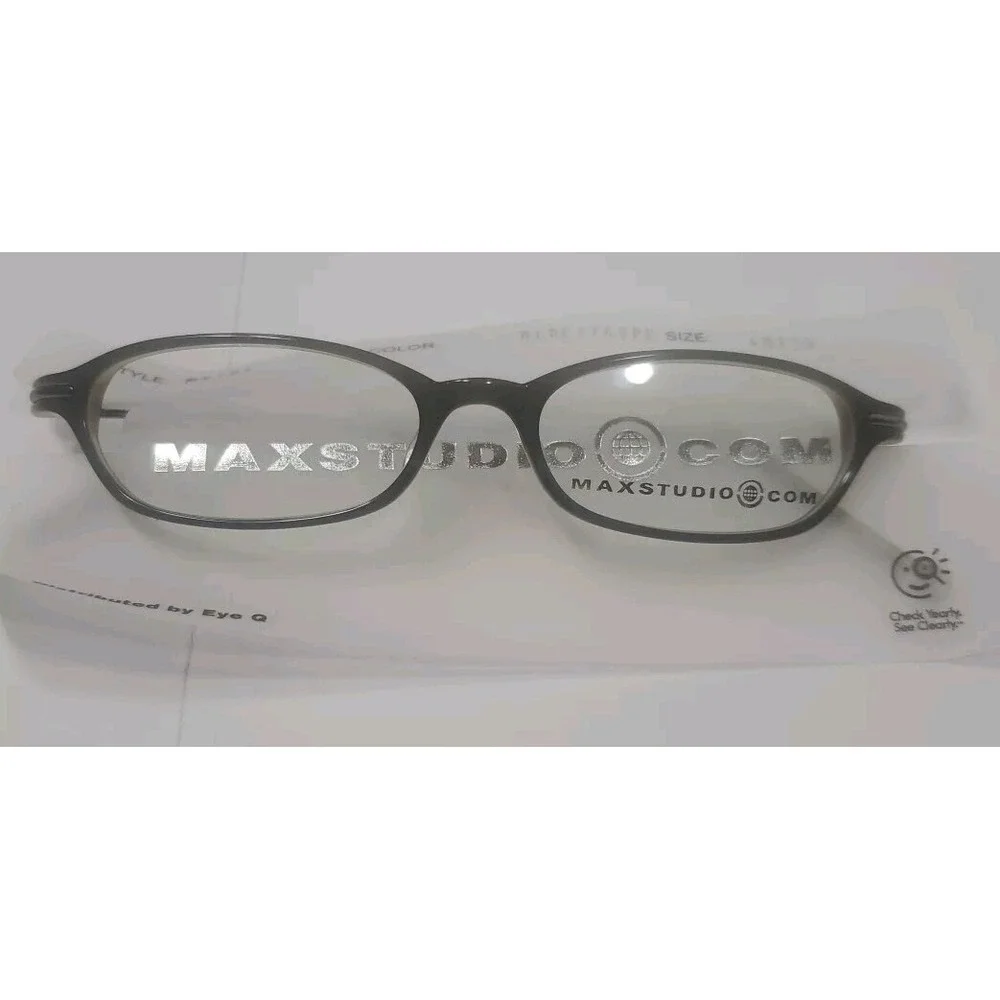 NEW MAX STUDIO MX101 Eyeglass Sunglass frames ‎ 49-15-140 Blue Taupe